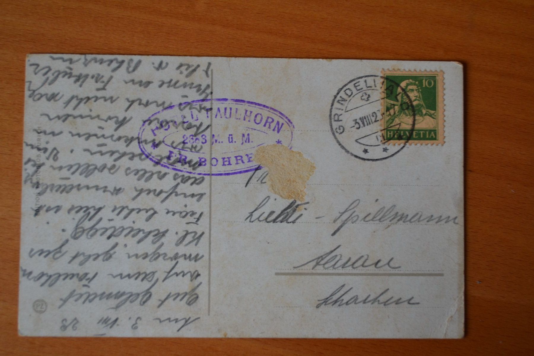 Cartoline postali: AK Faulhorn – Usato da Beinwil am See venduto da kajak55 1