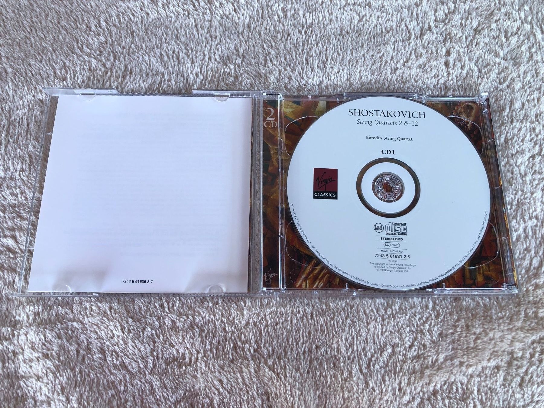 CD: Schostakowitsch Streichquartette Nr. 2, 3, 7, 8 & 12 /2CD – Usato da Schübelbach venduto da Dolly990_2 1