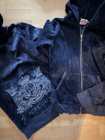 2 Juicy Couture Jacken dunkelblau Gr. M neuwertig