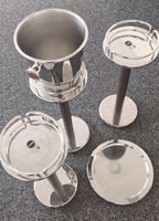Alessi Ständer mit 1x Weinkühler + 1 Tablett