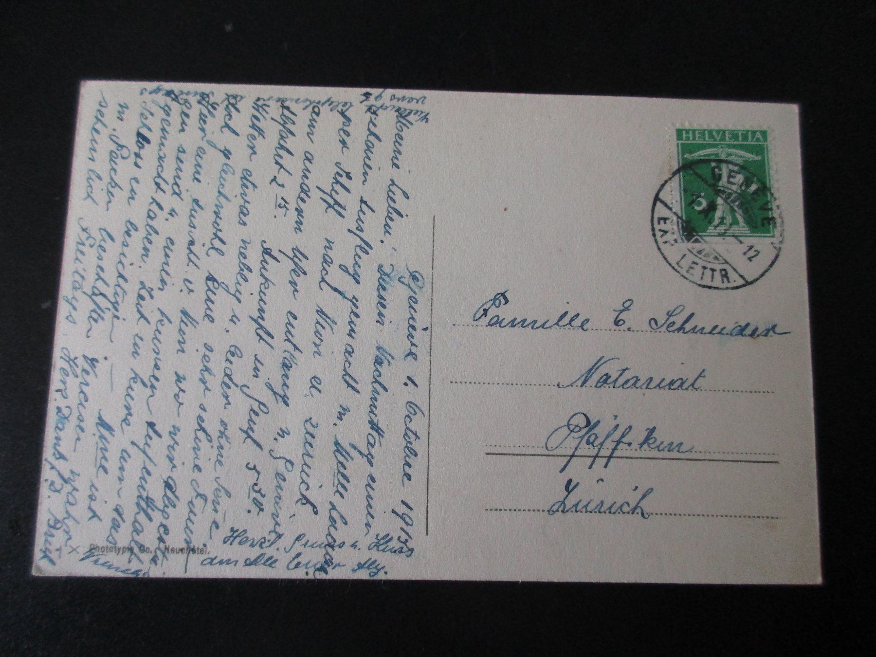 Cartoline postali: NYON mit Dampfschiff / Gel. 1913 / Ansichtskarte – Usato da Eschenbach LU venduto da Jack1711 1