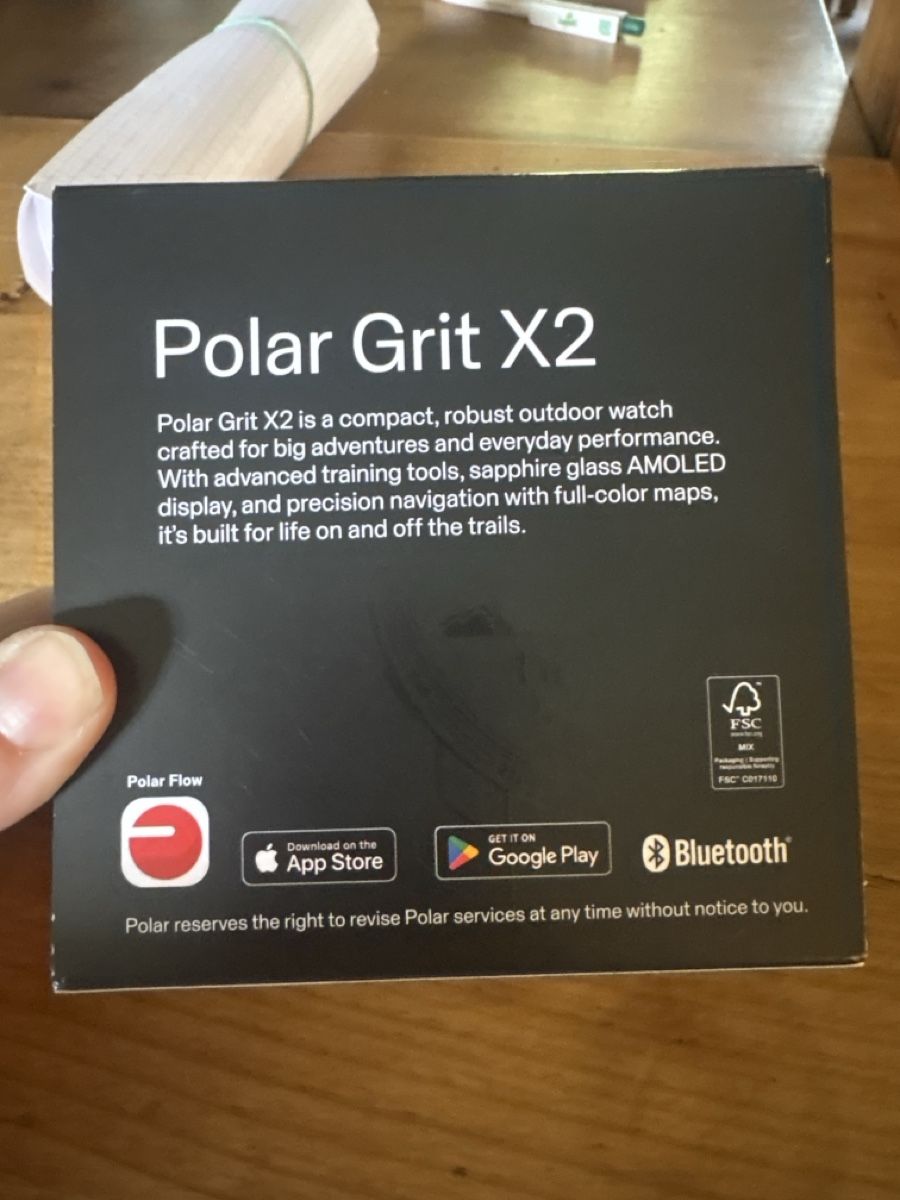 Polar Smartwatch: Polar Grit X2 NEU – Nuovo e nell'imballaggio originale da Gurmels venduto da rka_g55f 3