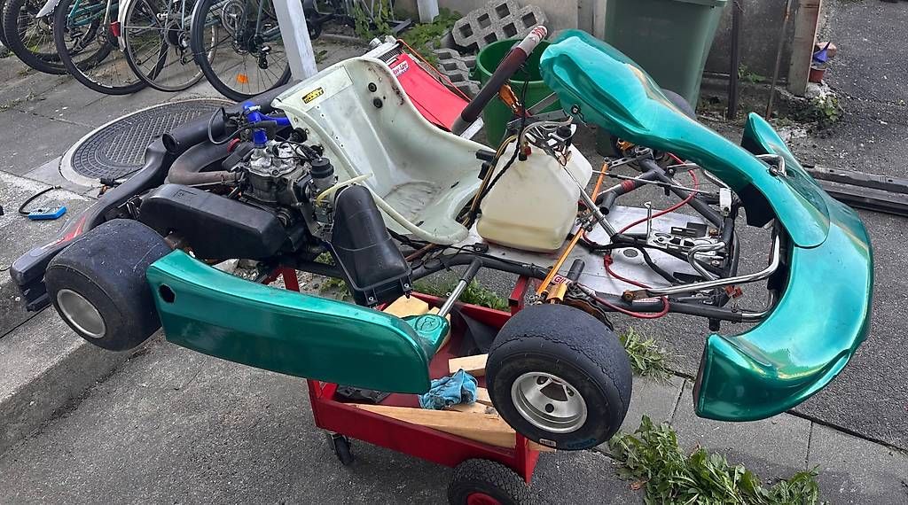 Rotax Go-Kart: Kart Rotax inkl Wagen – Usato da Heimberg venduto da 7toschi 1
