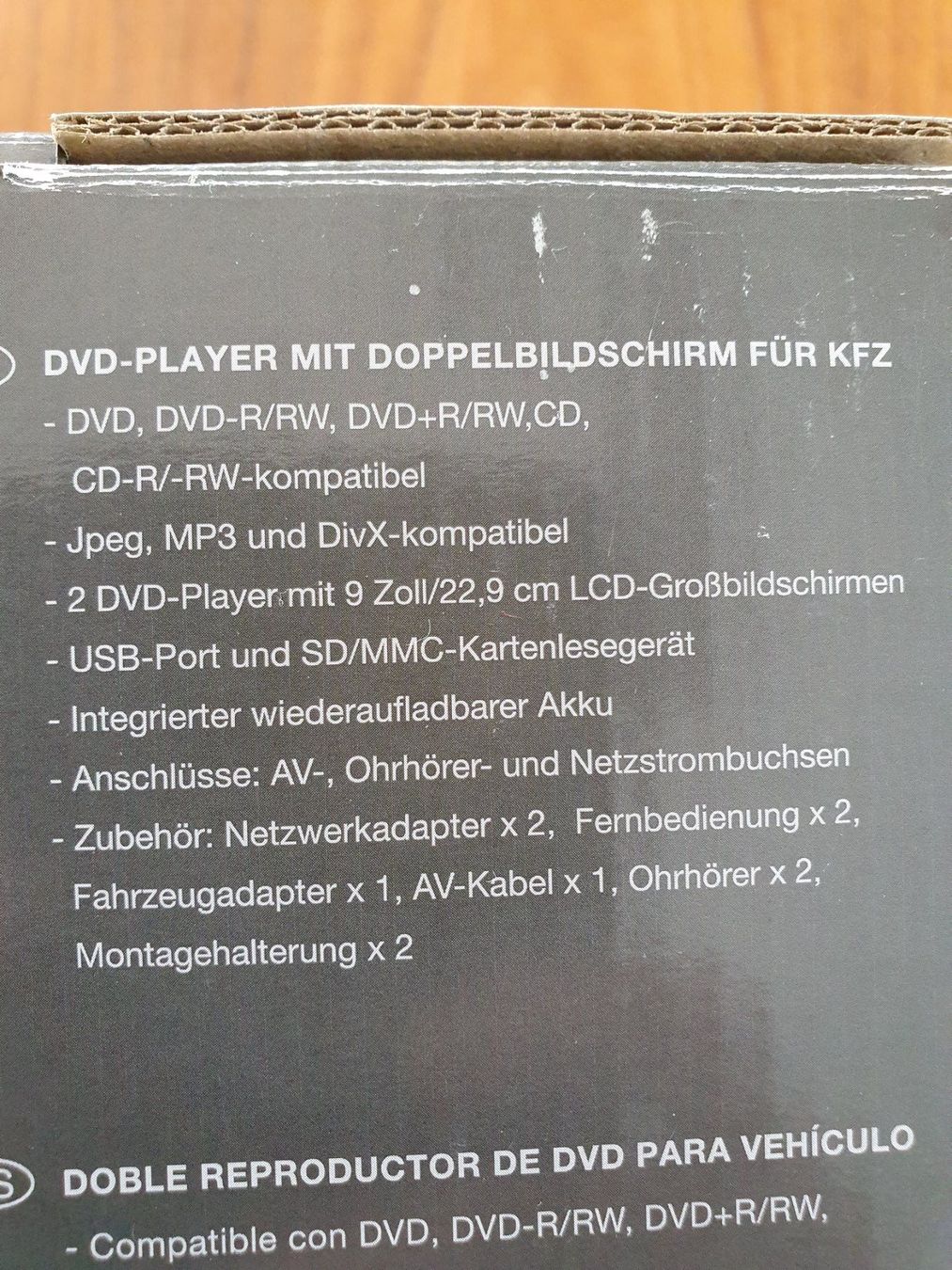 Lettore multimediale & Streamer: Fahrzeug-DVD-Player mit zwei Bildschirmen – Usato da Jona venduto da Mafari 3