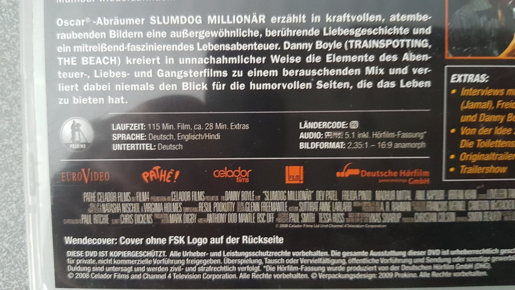Tutti i DVDs: DVD Slumdog Millionär – Usato da Oetwil am See venduto da fineli2 1