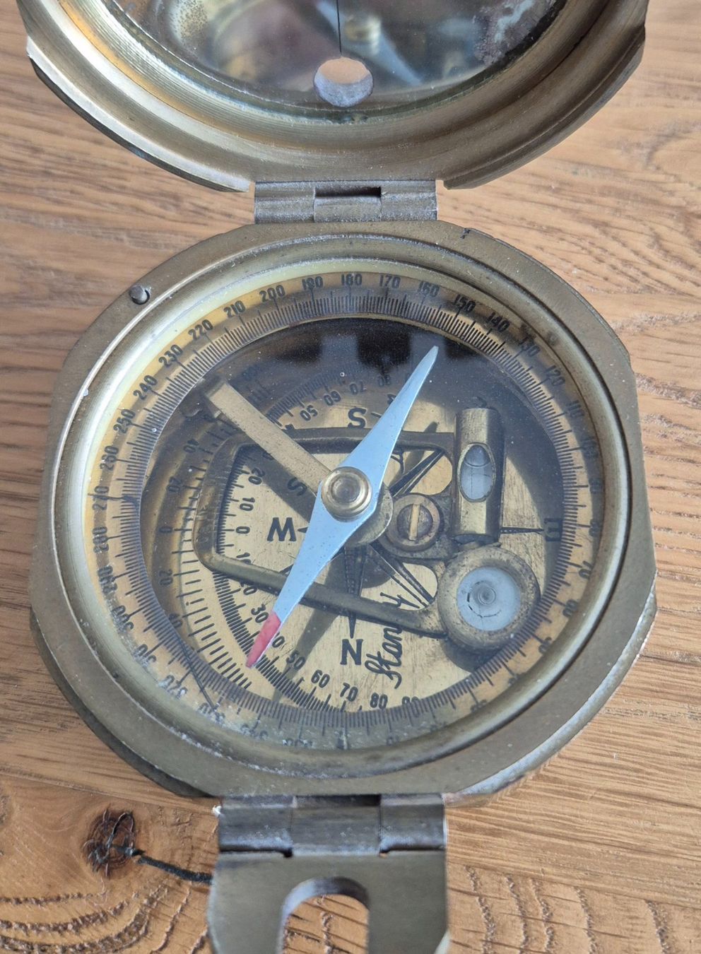 Altri elettrodomestici e apparecchi d’epoca: Vintage Schiffs-Kompass - Stanley London - aus Messing – Usato da Zeiningen venduto da Carettacaretta69