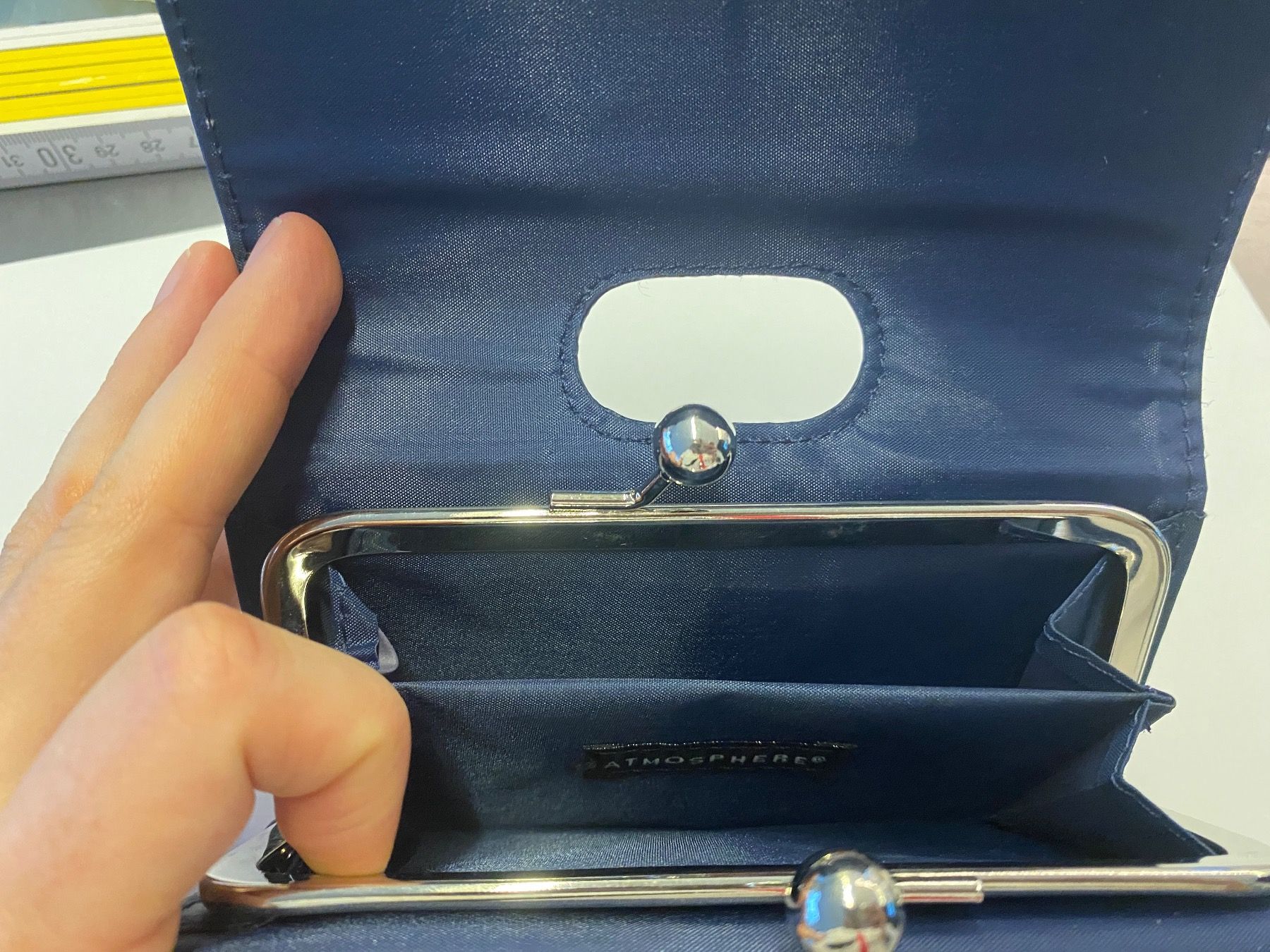 Portamonete: Geldbörse blau gross viele Fächer – Usato da Seewen SO venduto da HappyHappyHappy 2