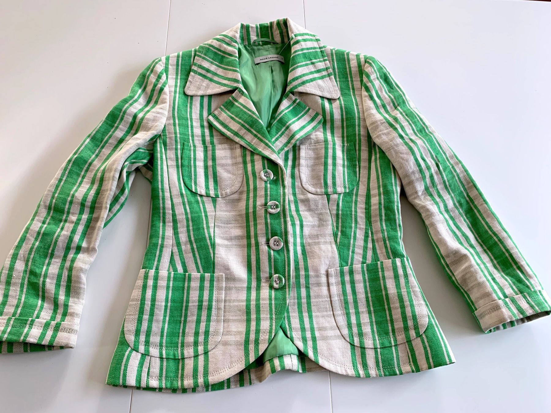 Jacken: RENE LAZARD mega Leinen Blazer Gr. 36 – Neu (gemäss Beschreibung) aus Meiringen von snahhanssnah