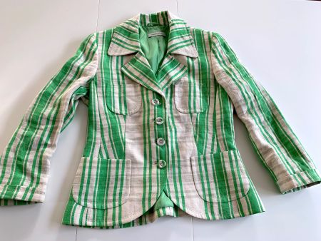 RENE LAZARD mega Leinen Blazer Gr. 36