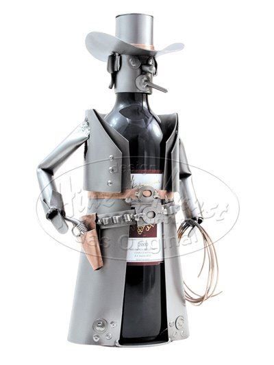 Portabottiglie: Cowboy Weinhalter – Nuovo e nell'imballaggio originale da Thunstetten venduto da eisbaer300