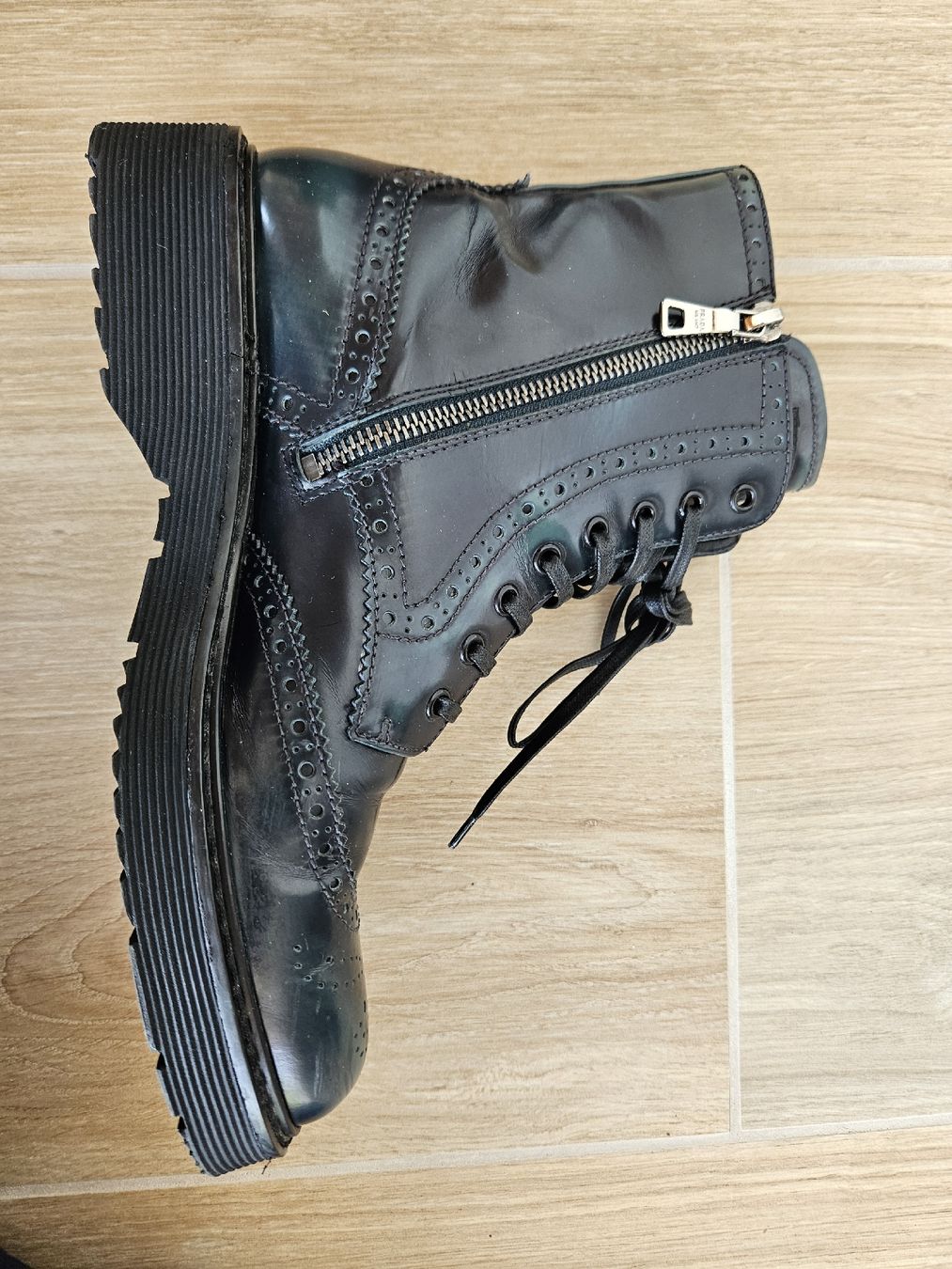 Prada Scarpe da donna: Prada Stiefel Damen Leder Gr. 38 – Nuovo (secondo la descrizione) da Zuzwil SG venduto da Loeni11 2
