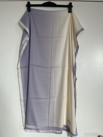 Schal in Ombre-Optik – Violett bis Beige