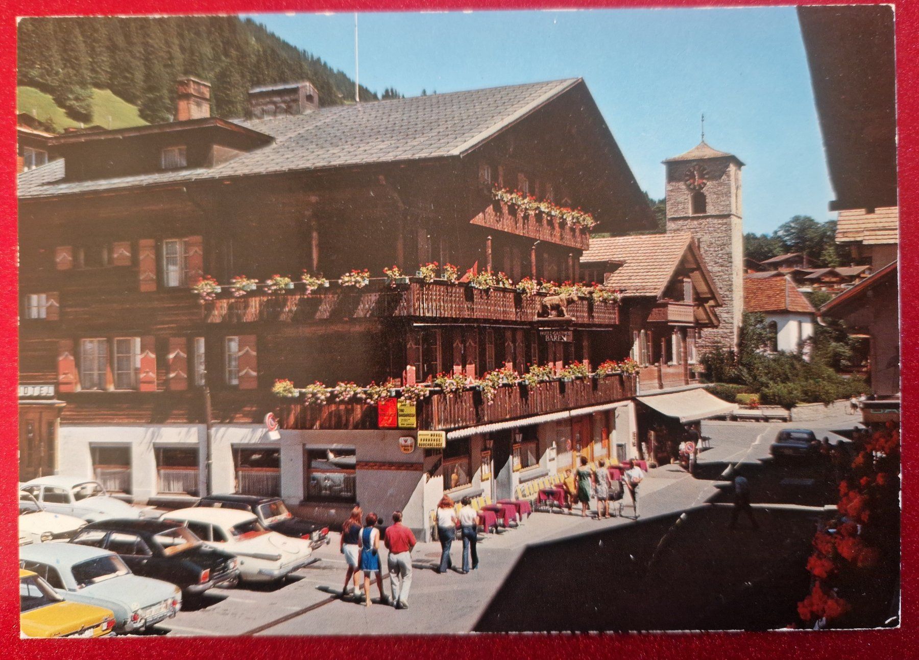 Cartoline postali: Adelboden mit Hotel Bären – Nuovo (secondo la descrizione) da Melchnau venduto da Arthurius