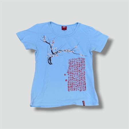 Miss Sixty Asian Leaves Y2K t-shirt vintage damen top