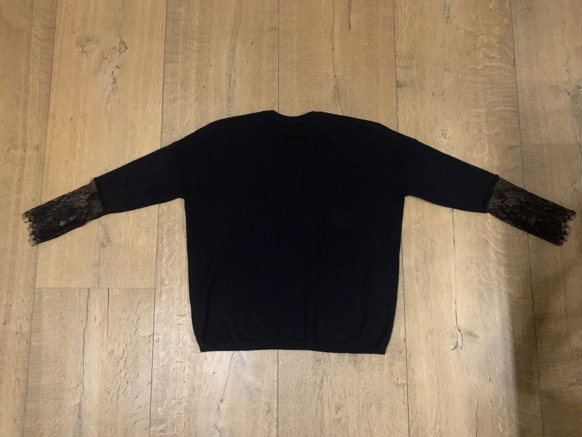 Maglioni & Felpe: Peace n‘ love Pullover, schwarz, ca. Grösse M – Usato da Thierachern venduto da reten 3