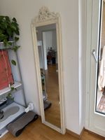 Standspiegel Barock Stil weiss Holzrahmen guter Zustand