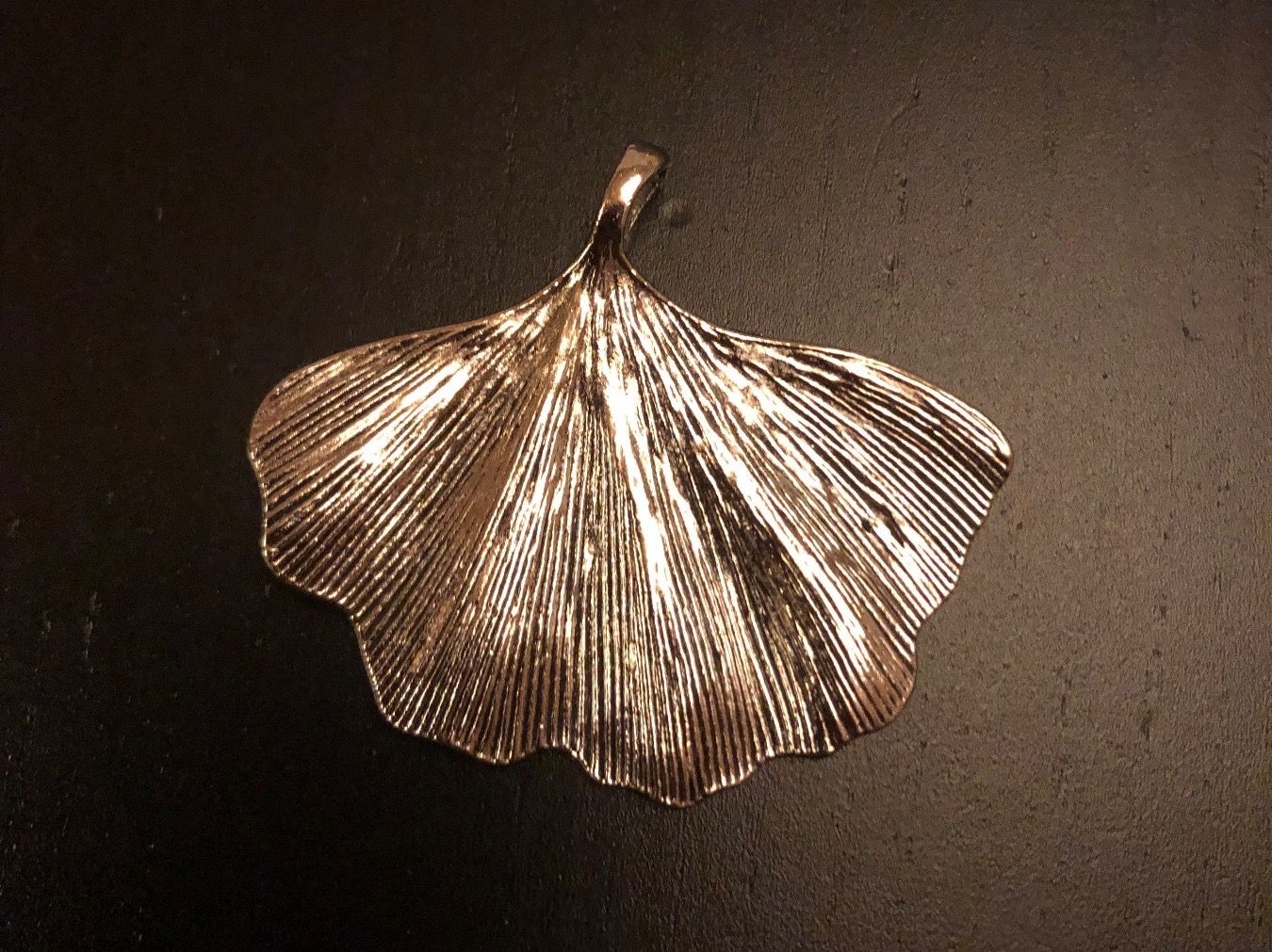 Ciondoli: Amulett/Anhänger Ginkgo Blatt – Nuovo (secondo la descrizione) da Gams venduto da Mariawicca 1