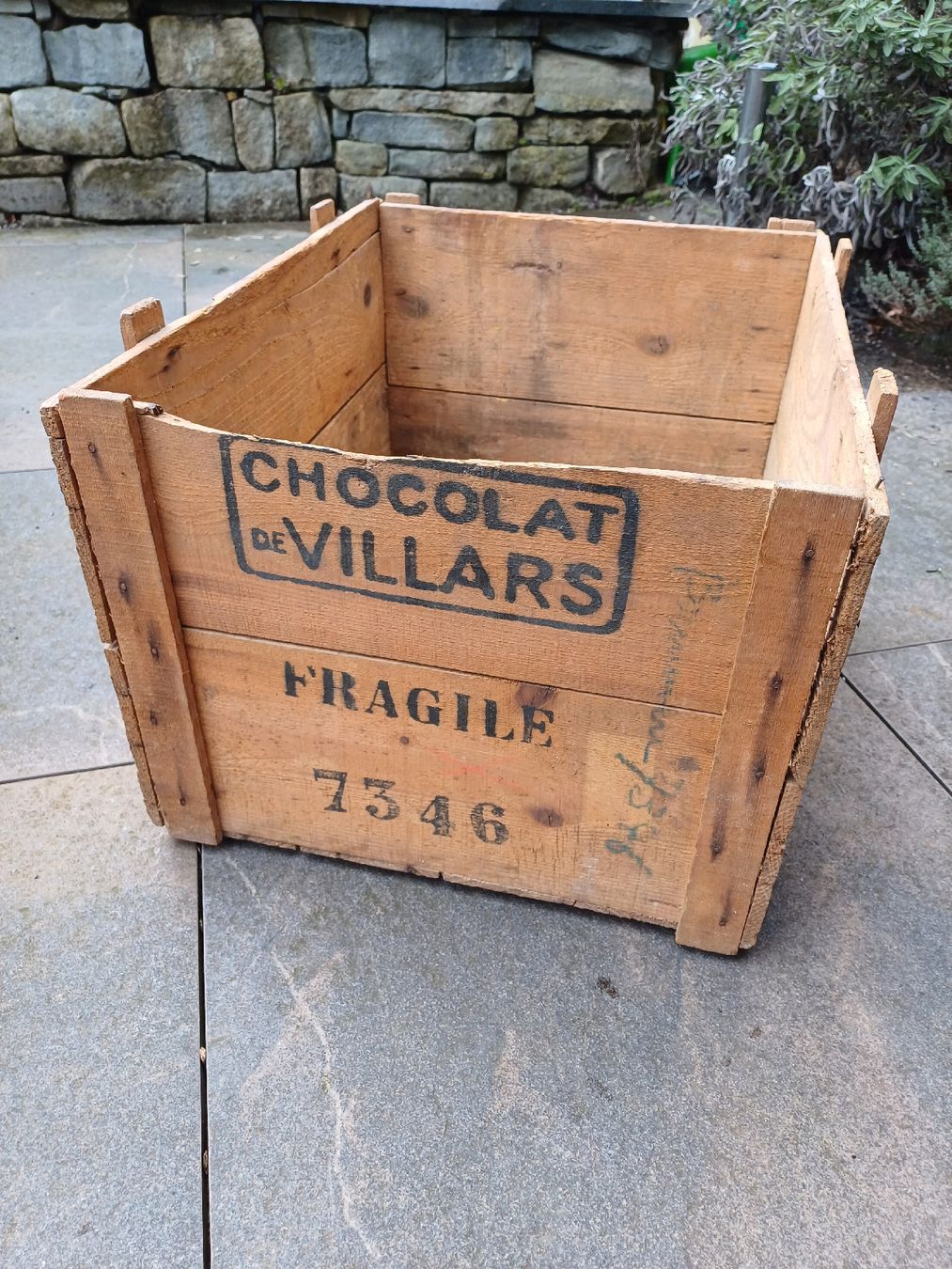Casse di trasporto: Holzkiste, Chocolat Villars – Usato da Niederuzwil venduto da wolkenlos80