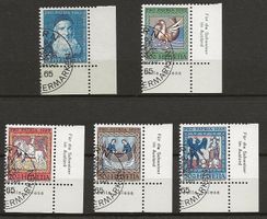 1965 Pro Patria Serie ET Eckrand unten rechts