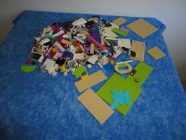 LEGO CA. 1,246 KILO PLATTEN-PLÄTTCHEN- TRANSPARENTE