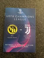 BSC YB Match-Programm YB - Juventus Turin mit Ronaldo