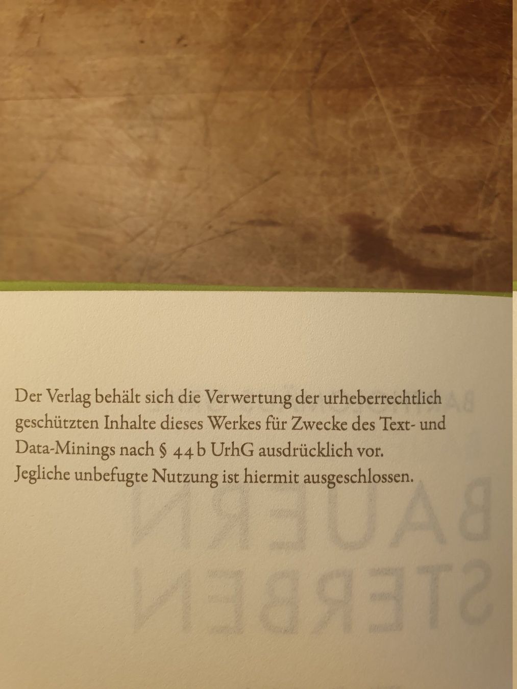 Bücher: Bauernsterben - Bartholomäus Grill – Gebraucht aus Zürich von loosebone 3