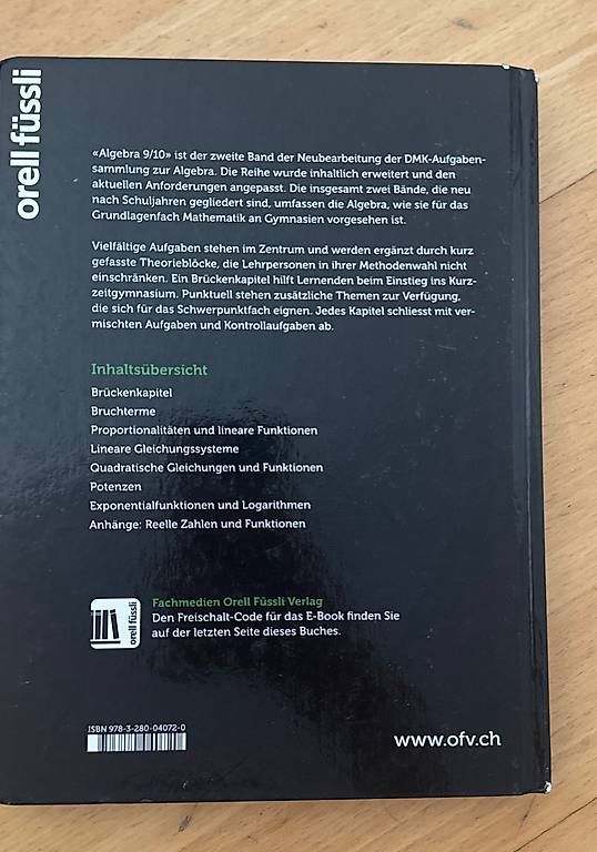 Livres: Algebra 9/10 – D'occasion à Chur par noe_s7pn 1