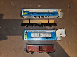 Märklin Güterwagen  Konvolut mit OVP