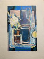 Hans E. Deutsch original Druck 4/100, Stillleben