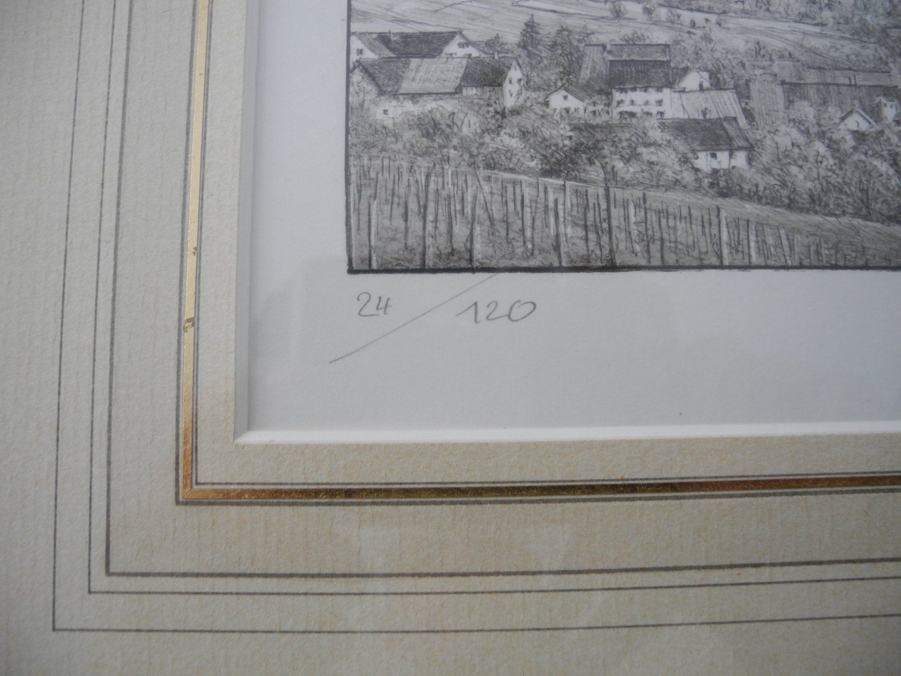 Foto & Immagini: ORIGINAL GRAFIK SEENGEN 1900  SIGNIERT – Usato da Reinach AG venduto da Huckleberrysix 8