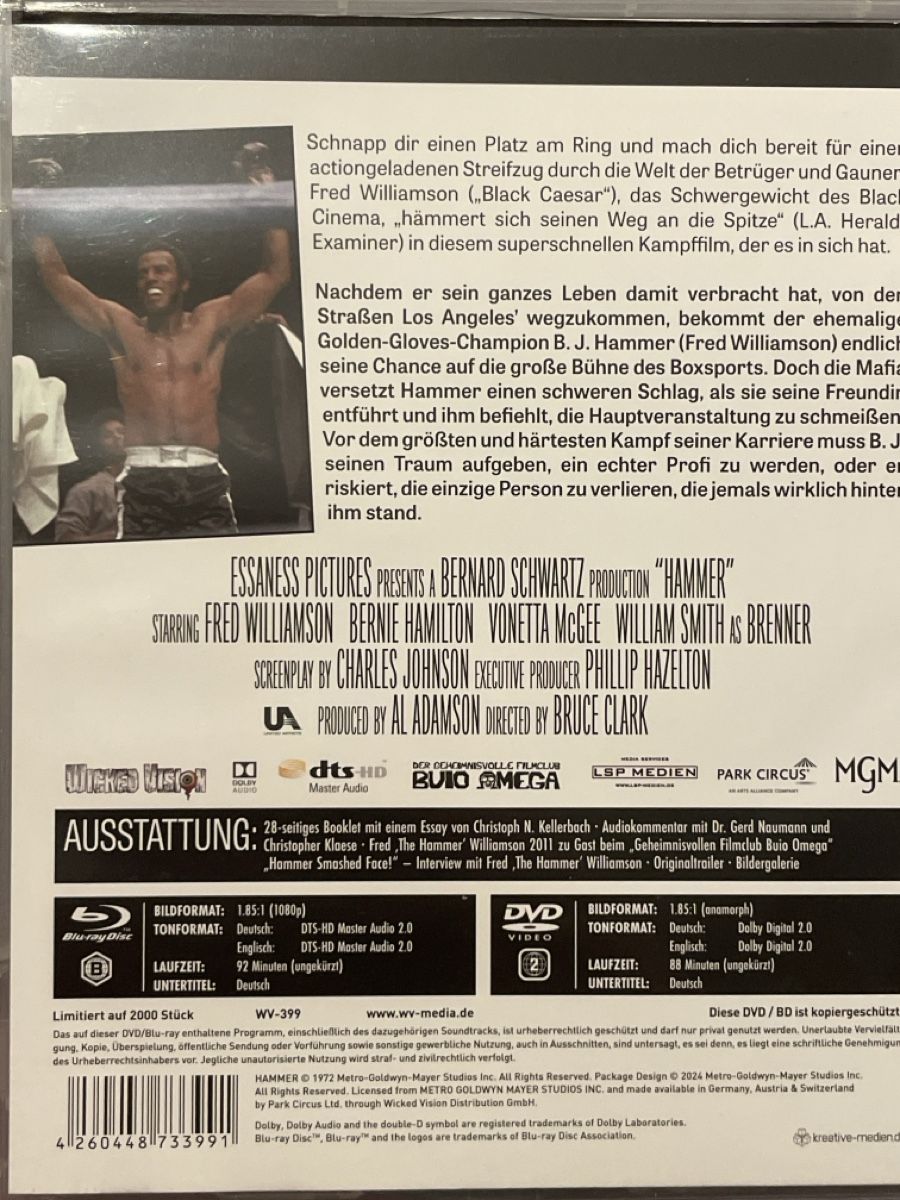 Tutti i DVDs: Hammer (1972)  Black Cinema – Nuovo (secondo la descrizione) da Waldenburg venduto da Gonzo8 1