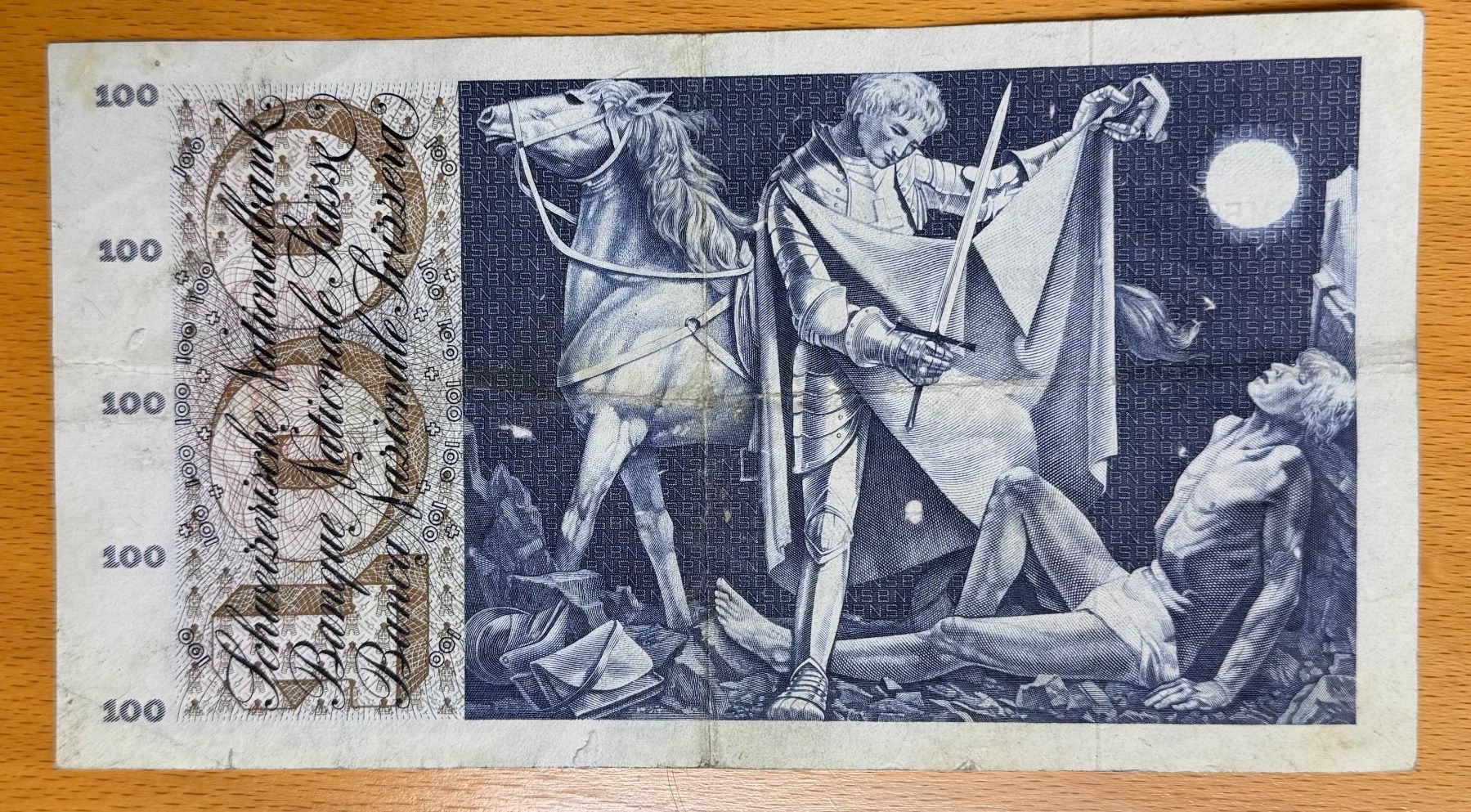 Banconote: Banknote 100 Franken 28. März 1963 – Usato da Andwil SG venduto da Ariisa1234 1