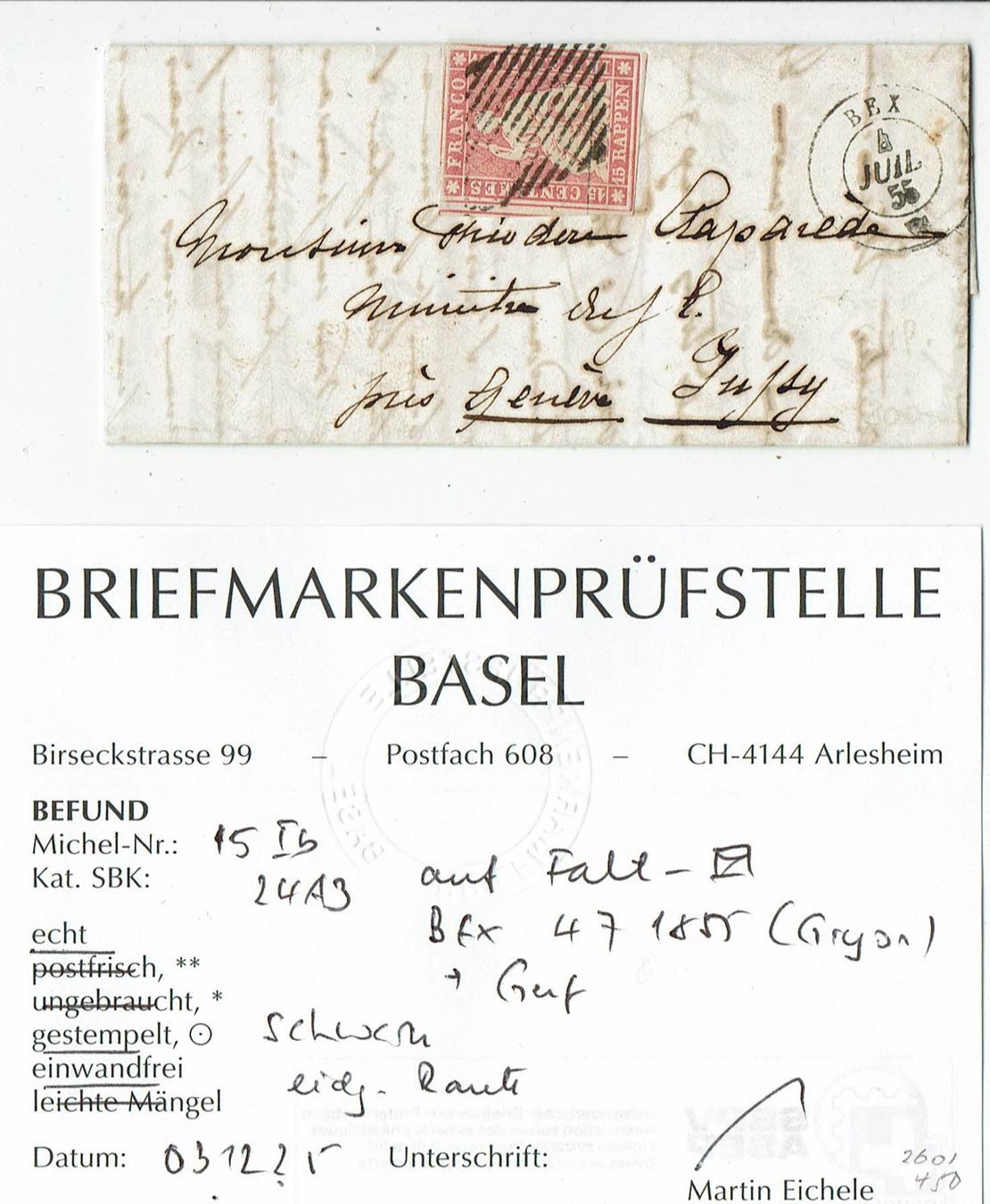 Tous les timbres: STRUBEL <526> 2 A-BRIEFE > GENF+WINTERTHUR BEFUNDE – D'occasion à Rüschlikon par Sualk1 2