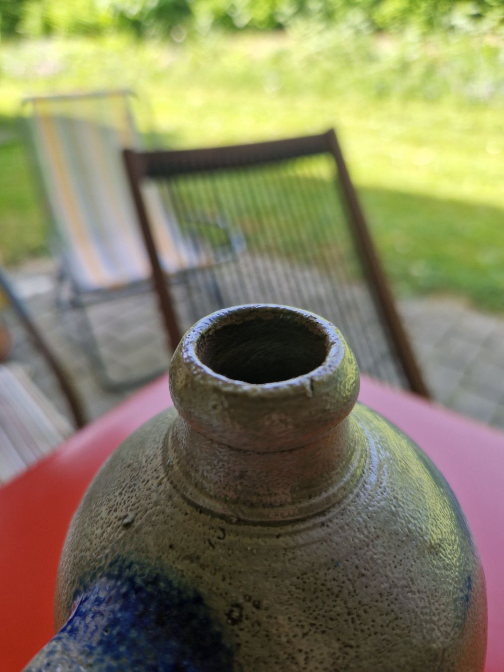 Sonstiges Geschirr & Gläser: Flasche Steingut – Gebraucht aus Fislisbach von mka_km8f 5