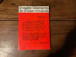 Images littéraires de Suisse romande, livre rare!