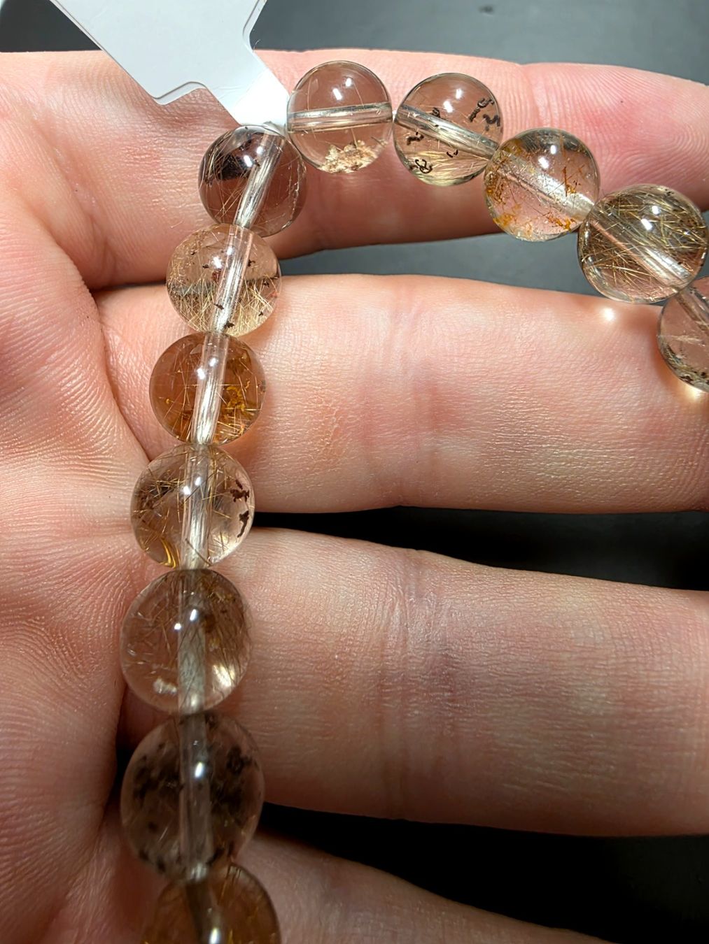 Minerali & Pietre curative: Hochwertiges Rutil Armband – Nuovo (secondo la descrizione) da Matzingen venduto da Shay_Crystalz 2