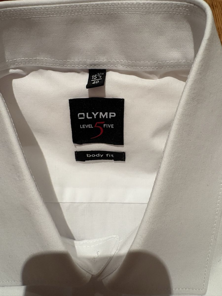 Hemden: Weisses Olymp Langarmhemd  – Neu (gemäss Beschreibung) aus Balzers von lea_sy5p 1