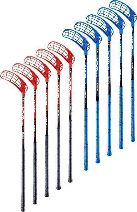 Unihockey: Salming Campus 34 Schläger 85cm Rot-Blau – Nuovo e nell'imballaggio originale da Spreitenbach venduto da Opfikoner1 3