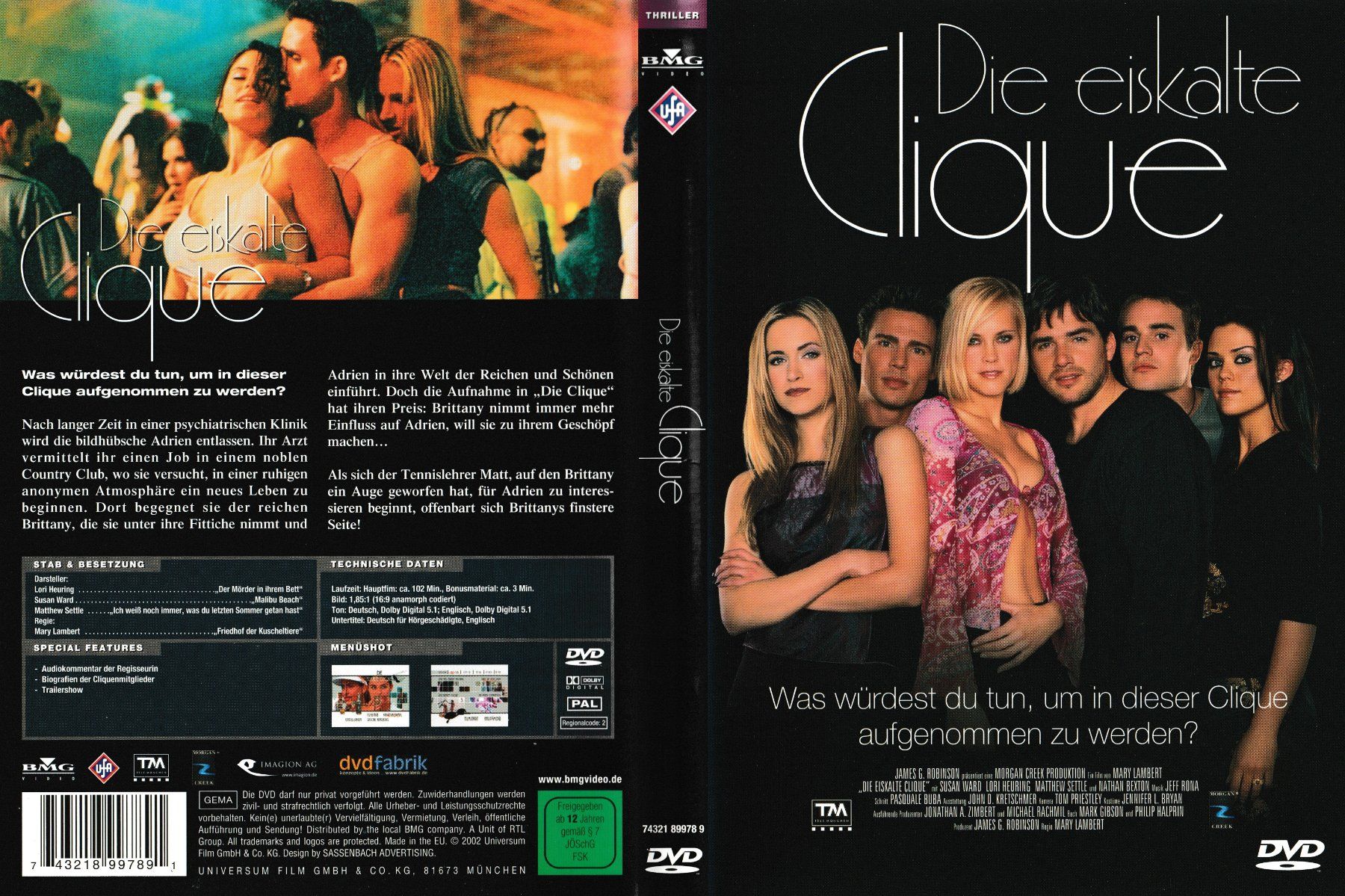 Tutti i DVDs: DVD - Die eiskalte Clique – Usato da Langnau am Albis venduto da MediaRescuerKeLoX