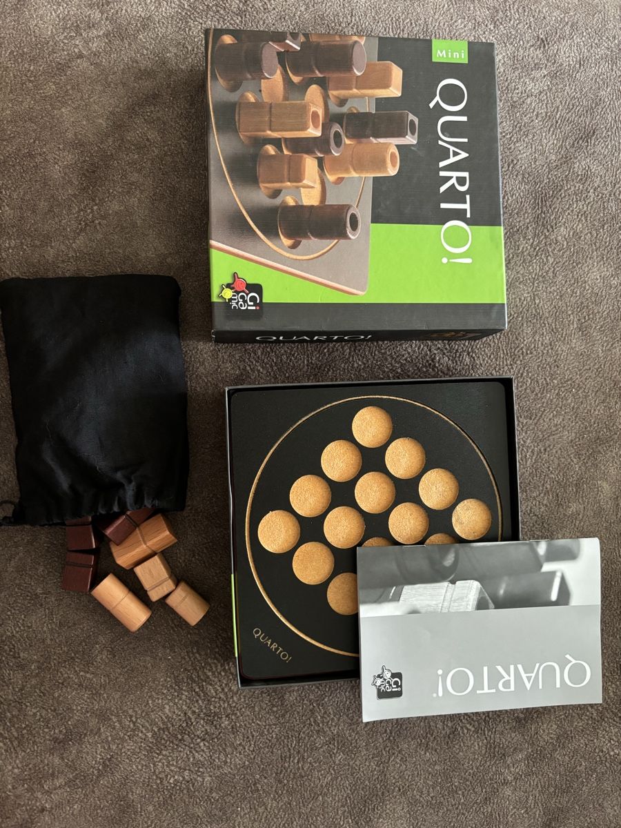 Giochi: Quarto - Strategie Spiel - Knobelspass – Nuovo (secondo la descrizione) da Biel-Benken BL venduto da Pepsi23 1