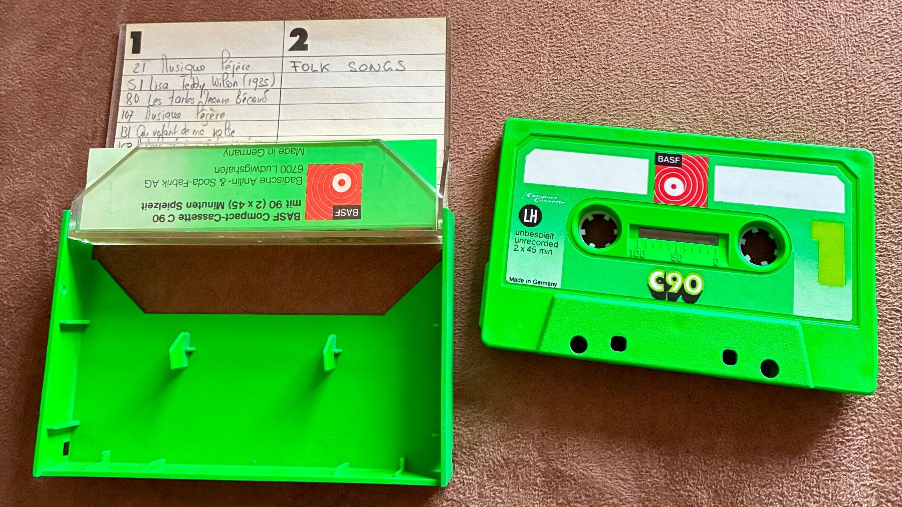 Musicassette: 10 Audio Kassetten BASF, Diverse,  Gebraucht, Vintage – Usato da Buchberg venduto da ICM-Tapefan-1961-MCS 3