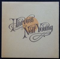 LP Neil Young – Harvest, mit Lyric Sheet, sehr guter Zustand