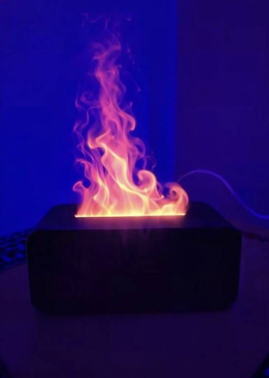 Umidificatori d'aria: Aroma Luftbefeuchter mit Flammen-Effekt & LED-Licht – Nuovo e nell'imballaggio originale da Dübendorf venduto da mnc_5djq 3