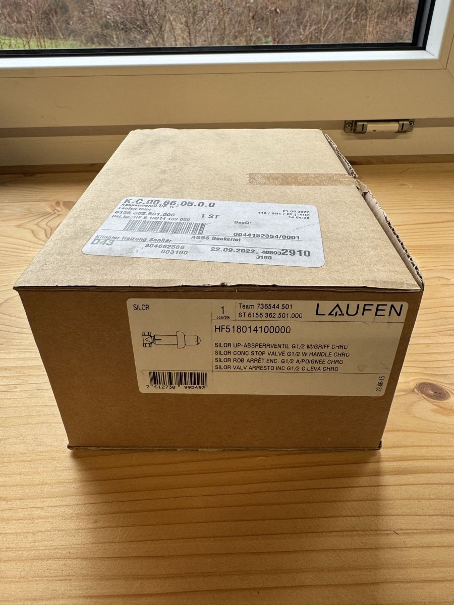 Robinetterie: Laufen Silor Up- Absperrventil – Neuf avec emballage d'origine à Schaffhausen par KlinglerHeiSanSol
