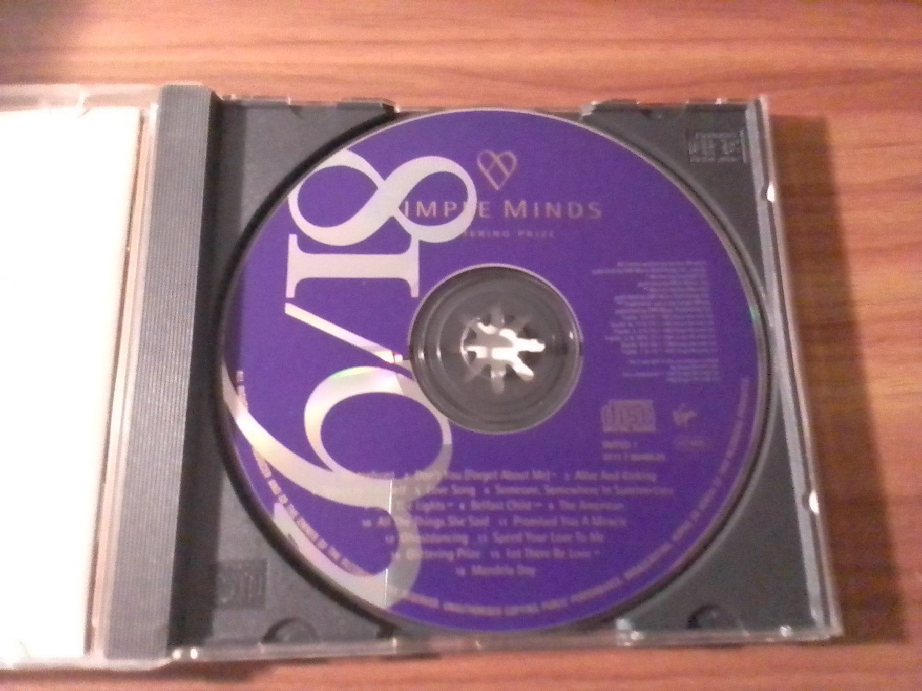 CD: Simple Minds - Glittering Prize – Usato da Brittnau venduto da Zibu 1