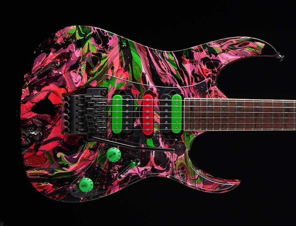 Strumenti musicali: Ibanez RG570EX DNA Swirl Refinished – Usato da Froideville venduto da ChrisGuitars 8