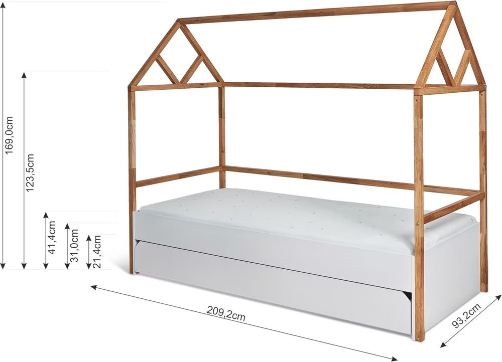 Letti: Kinderbett/ Hausbett – Usato da Kaltbrunn venduto da MoonaC 1