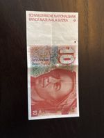 10 Franken Banknote Leonhard Euler – 6. Serie – 1990