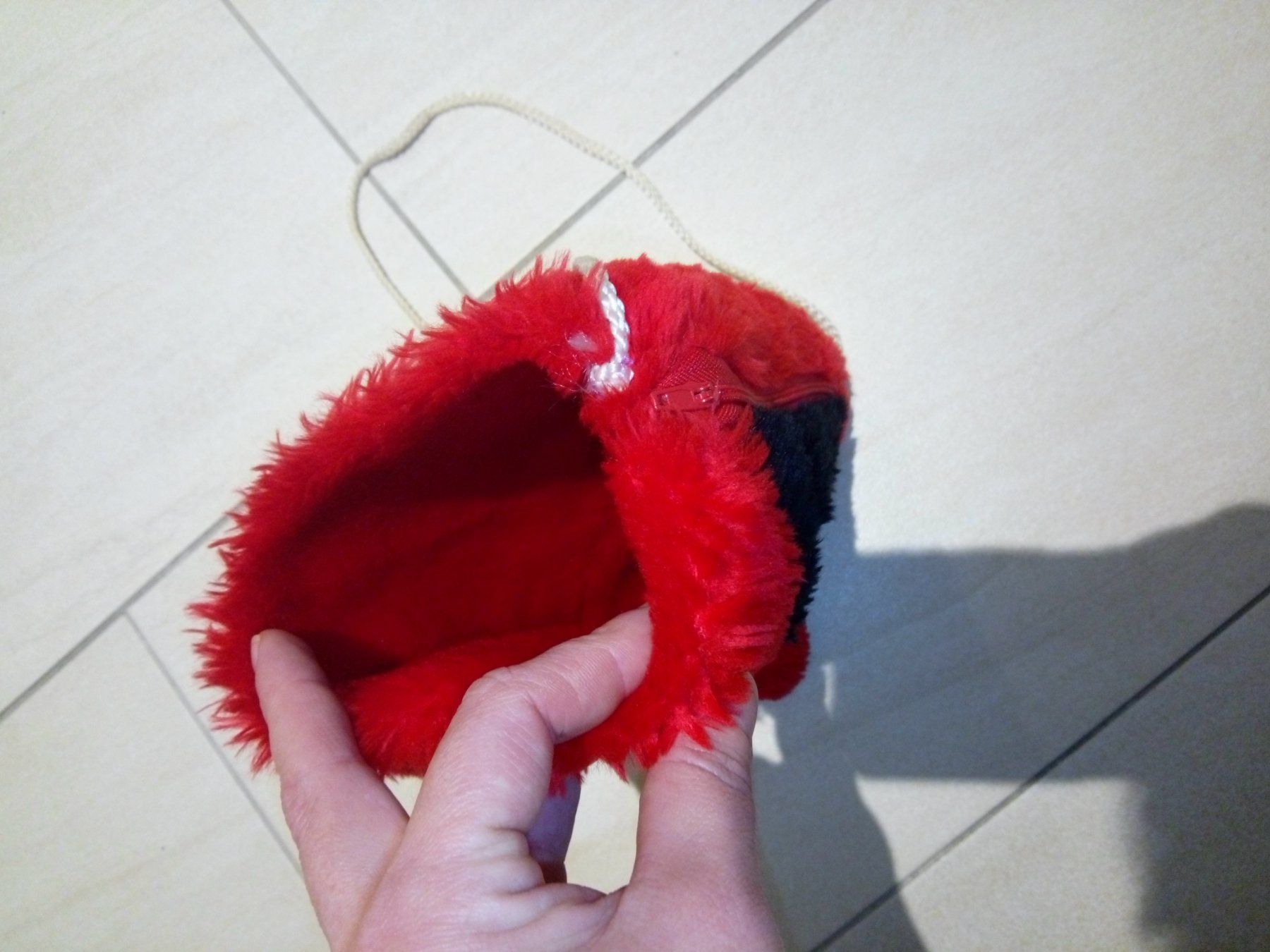 Borse & Zaini: Lustiger Kinder Muff, Tasche als Marienkäfer – Usato da Schwyz venduto da s.verkauf 2