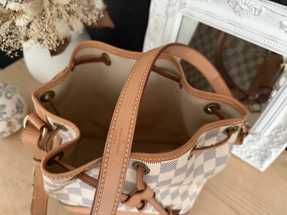 Louis Vuitton Borse da donna: Louis Vuitton Noe BB Damier Azur – Usato da Hirschthal venduto da GR7000 1